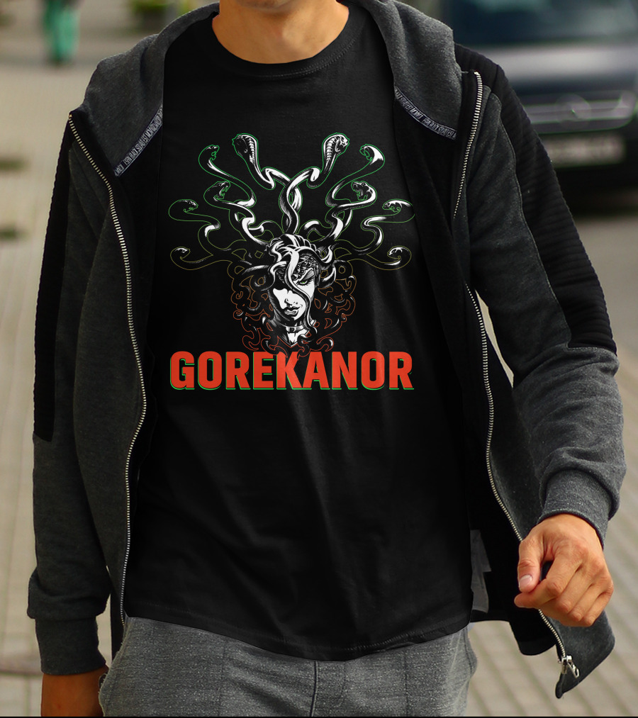 GOREKANOR MEDUSA SNAKE HAIR T-Shirt