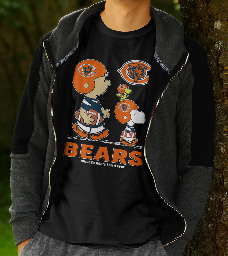 Chicago Bears Fan 4 Ever Bears T-Shirt