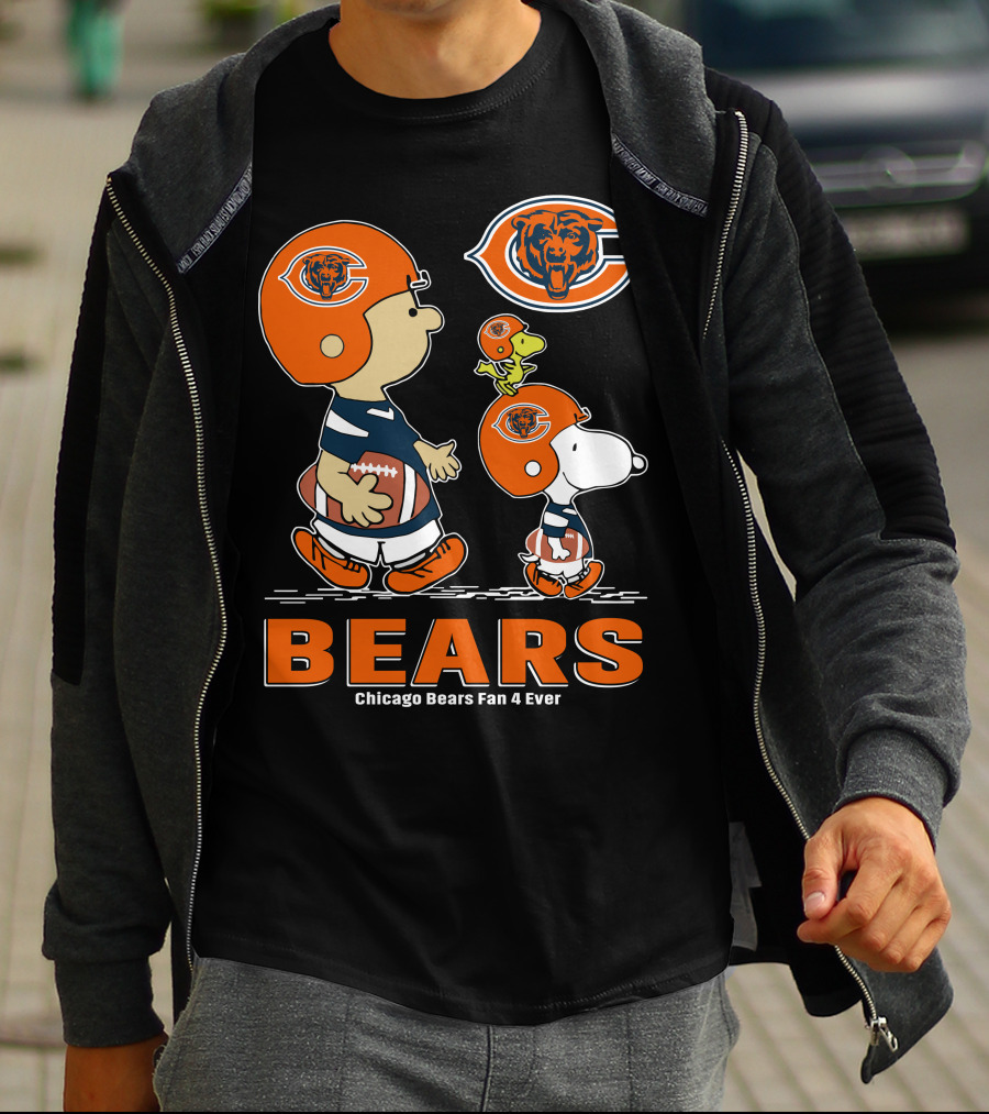 Chicago Bears Fan 4 Ever Bears T-Shirt