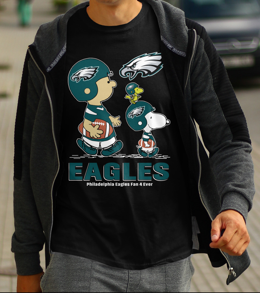 Philadelphia Eagles Fan 4 Ever EAGLES T-Shirt