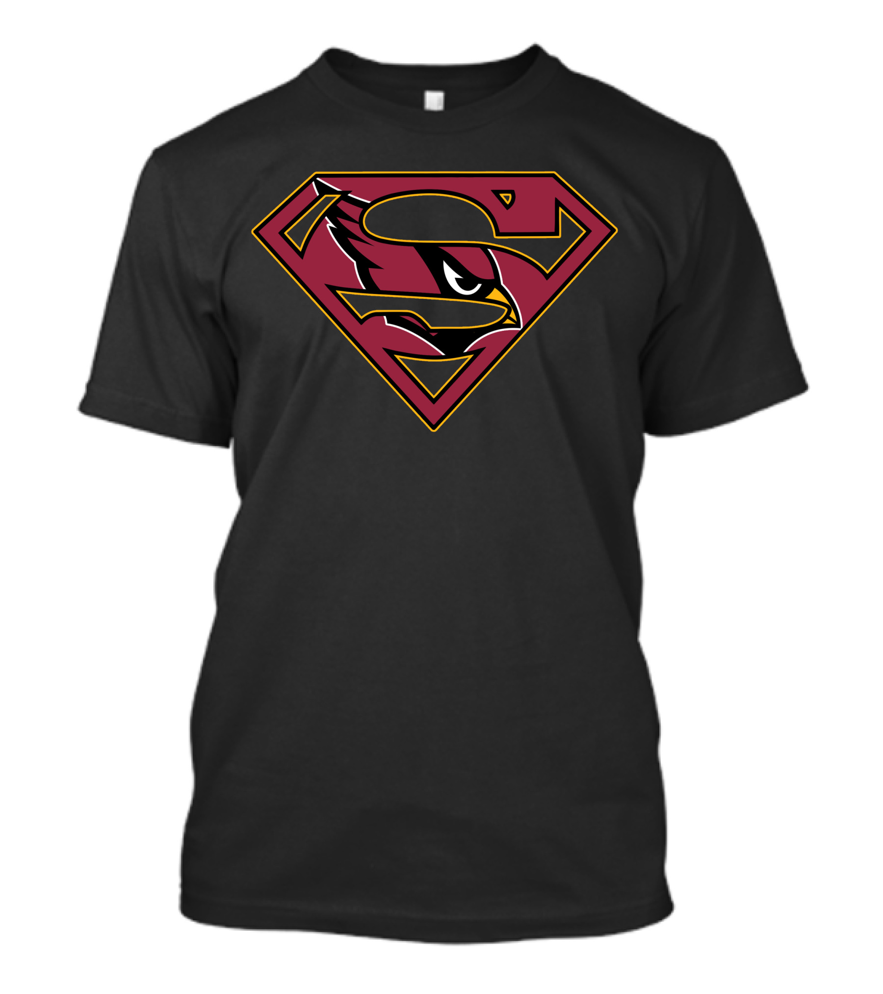 Arizona Cardinals Superman Logo Mix T-Shirt
