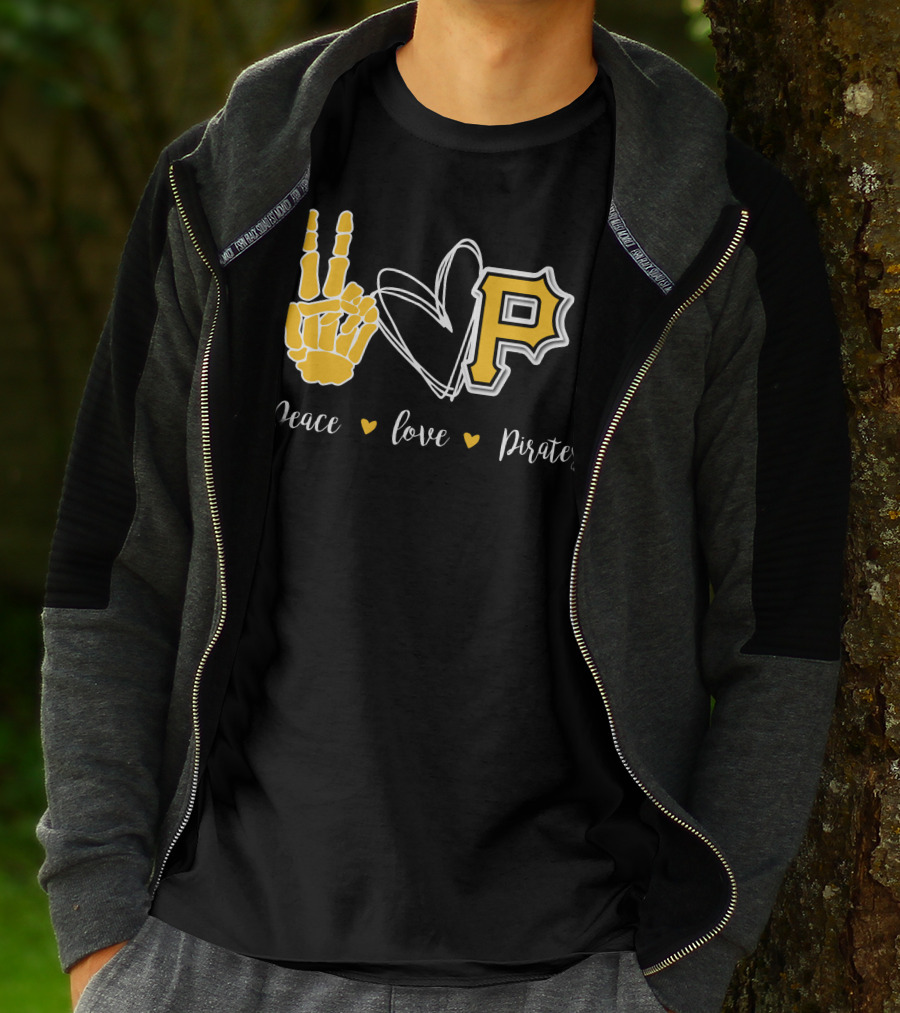 Peace Love Pirates T-Shirt