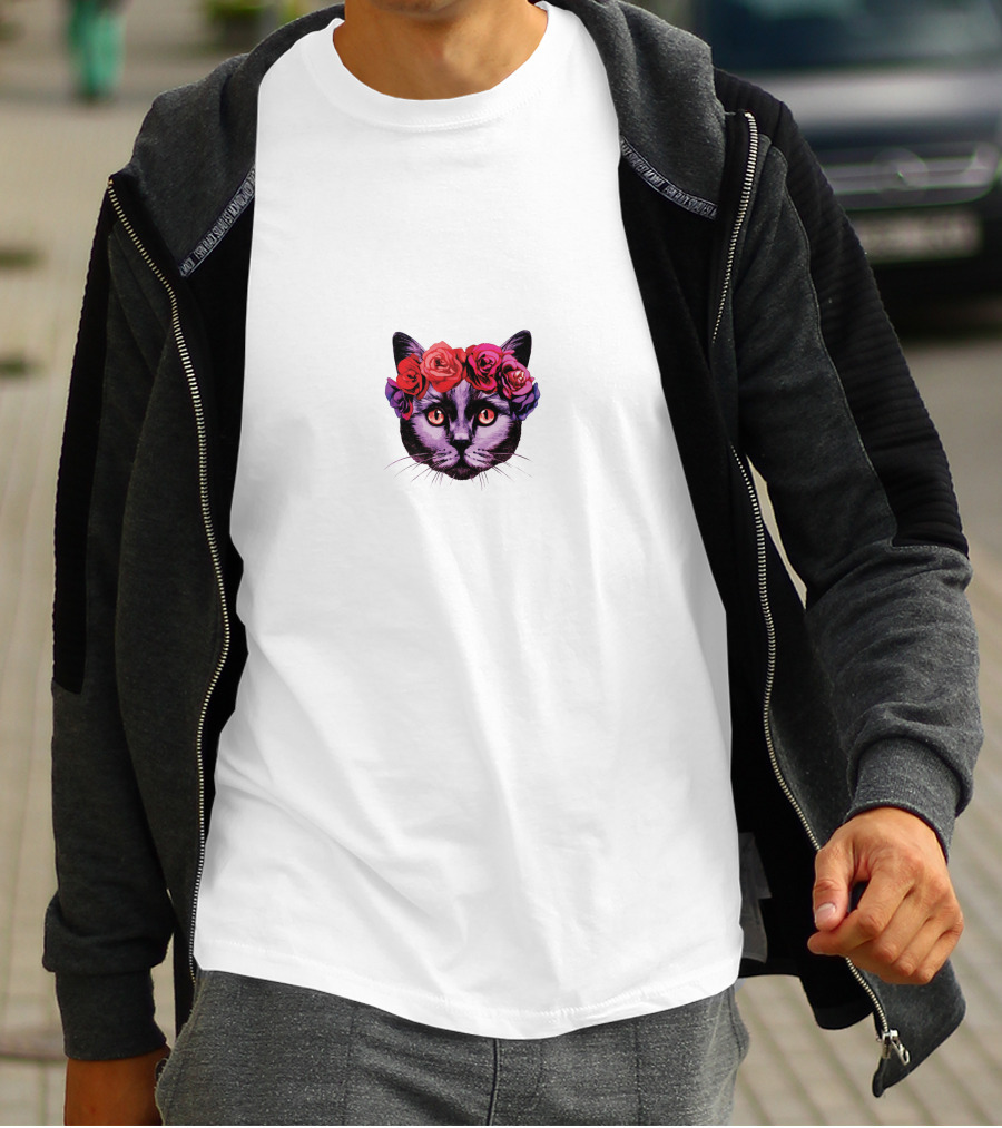 Summer Walker Cat With Floral Crown T-Shirt
