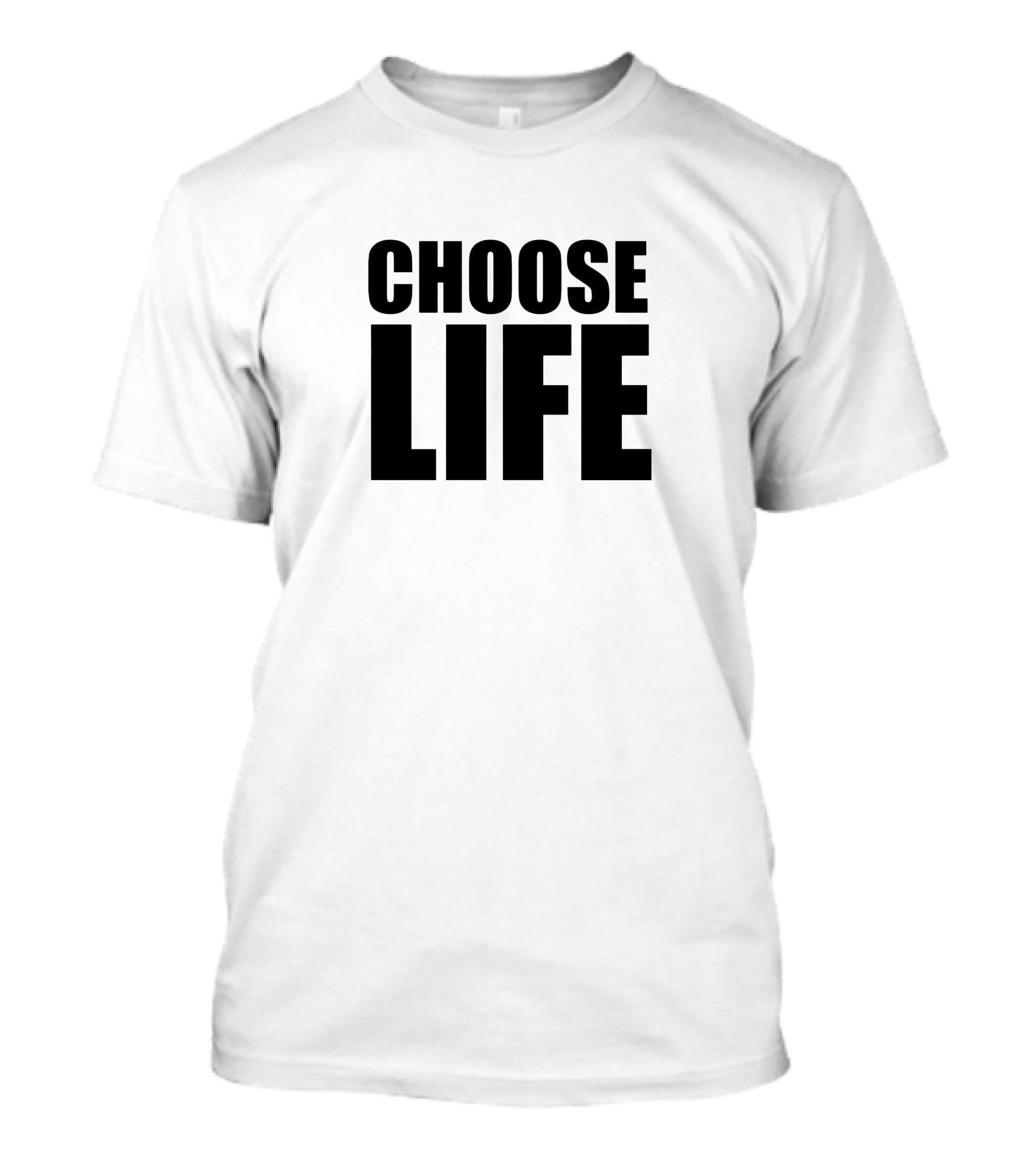 Choose Life Slogan Iconic T-Shirt