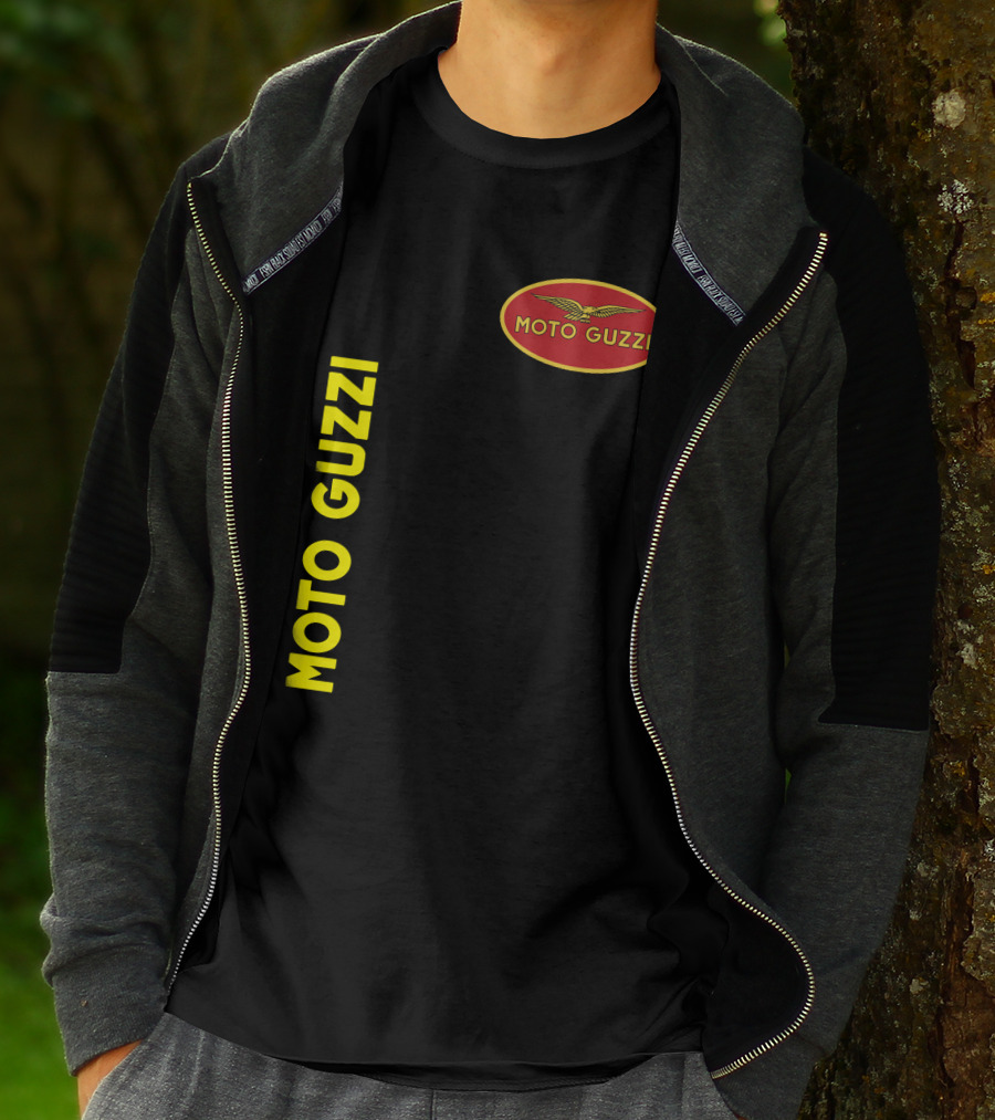 MOTO GUZZI Vintage Oval Logo T-Shirt
