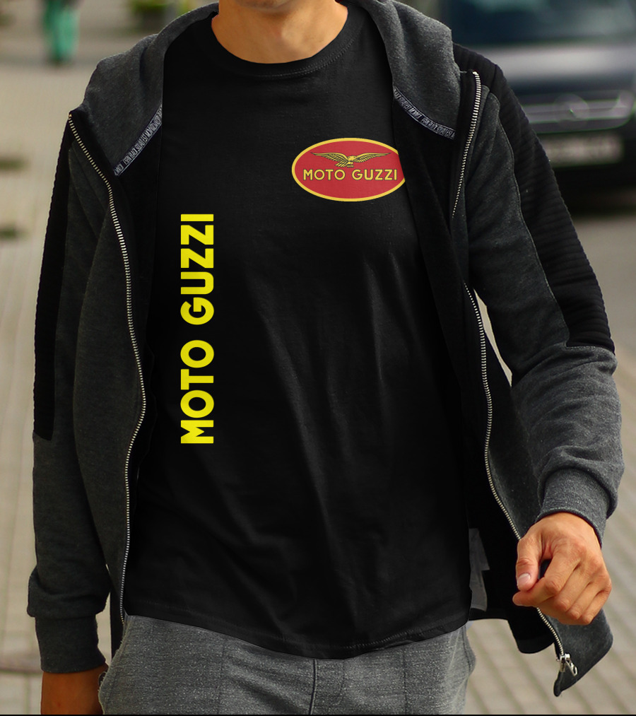 MOTO GUZZI Vintage Oval Logo T-Shirt