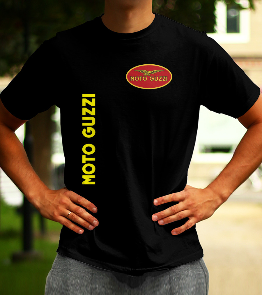 MOTO GUZZI Vintage Oval Logo T-Shirt