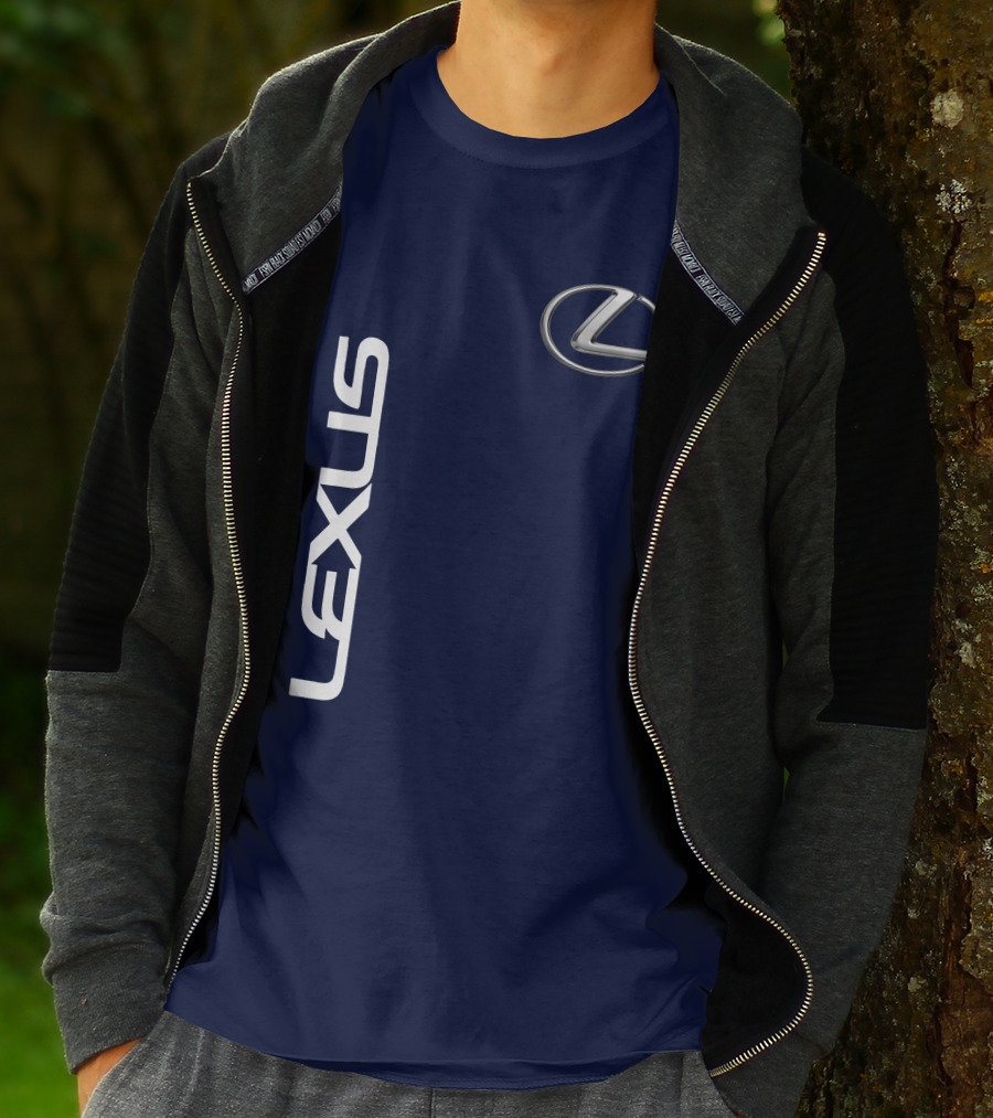 LEXUS Logo Icon Blue Background T-Shirt