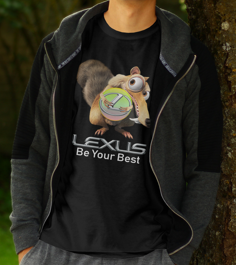 LEXUS Be Your Best Scrat Holding T-Shirt