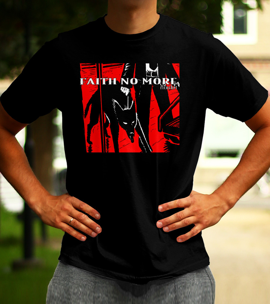 Faith No More Ricochet Dog And Man T-Shirt
