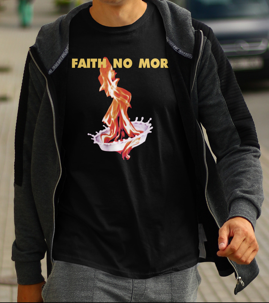 Faith No More Flaming Milk Splash T-Shirt