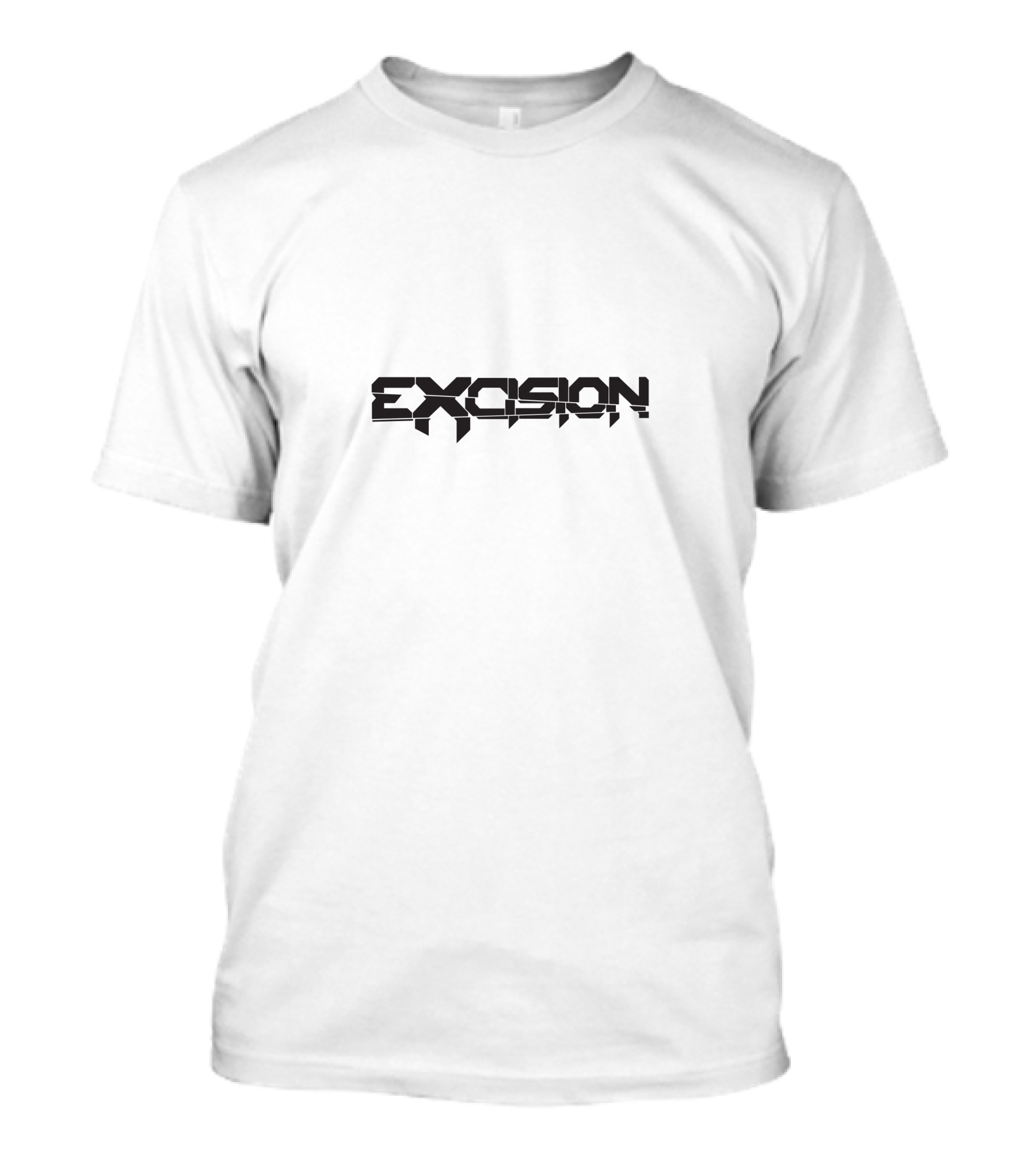 Excision Logo Reflective Text T-Shirt