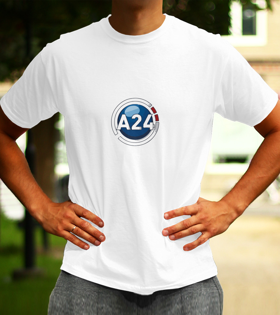 A24mea24 Blue Sphere T-Shirt