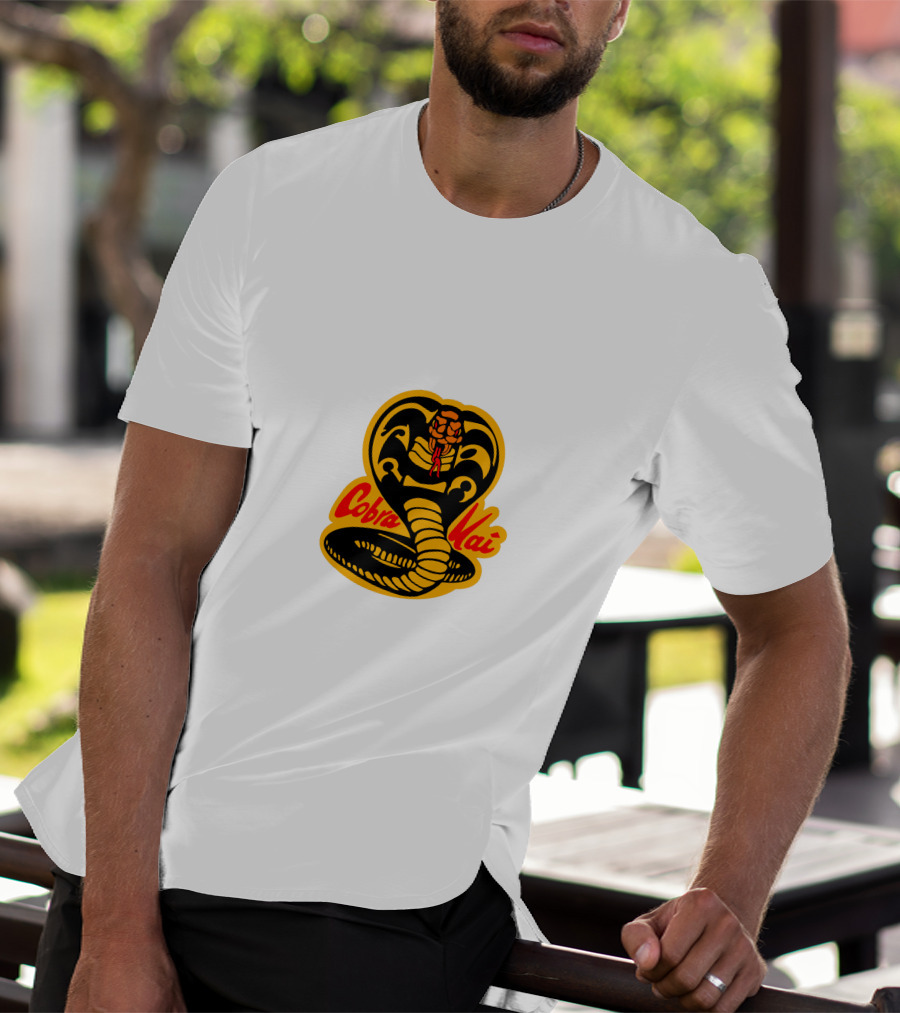 Cobra Kai Classic Cobra Snake Emblem T-Shirt