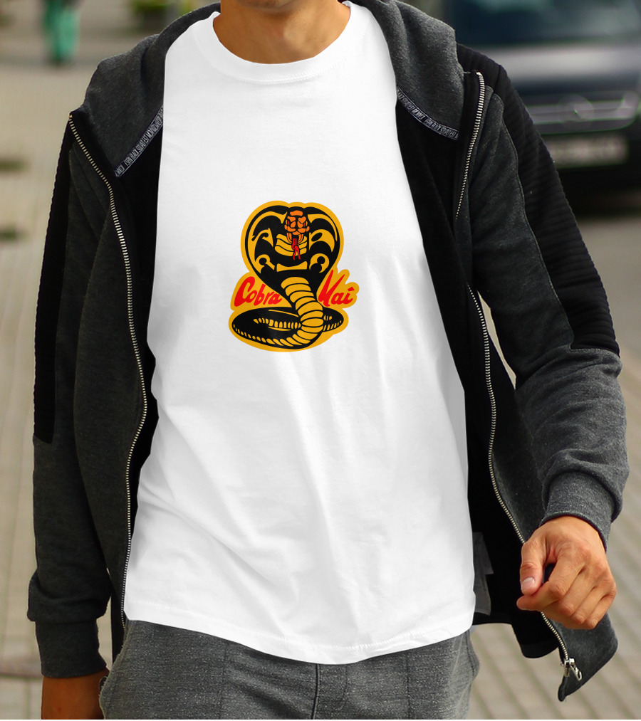 Cobra Kai Classic Cobra Snake Emblem T-Shirt