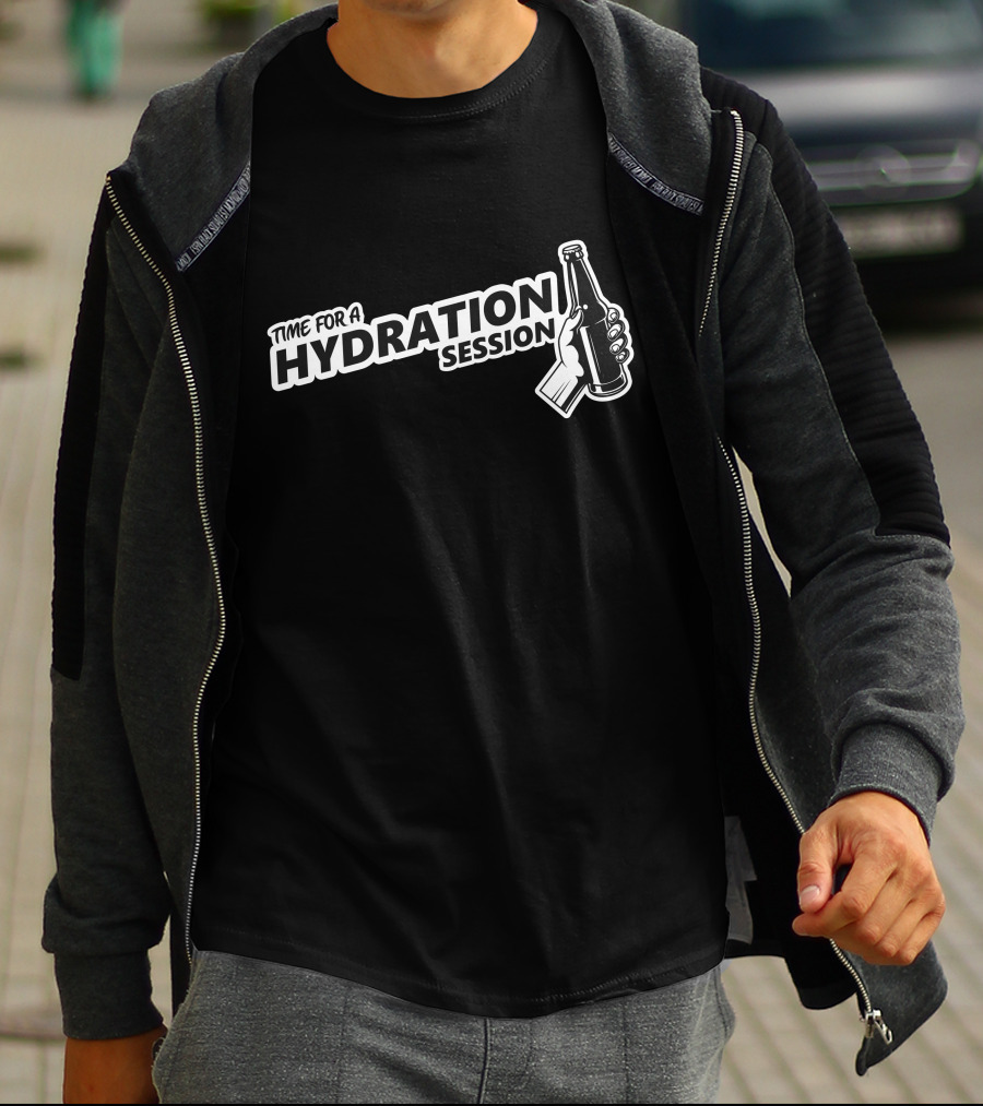 Time For A Hydration Session Headlock Merch T-Shirt