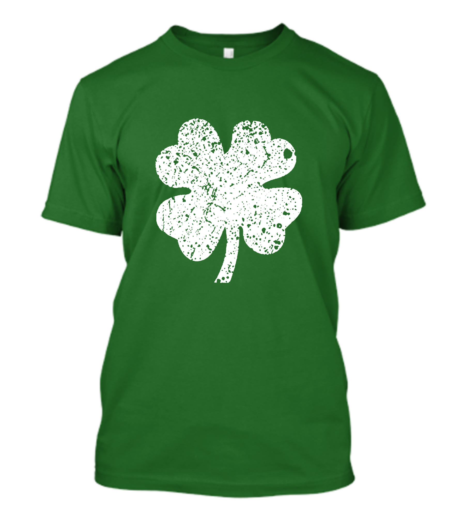 Four Leaf Clover St. Patrick's Day Green Lucky Charm T-Shirt