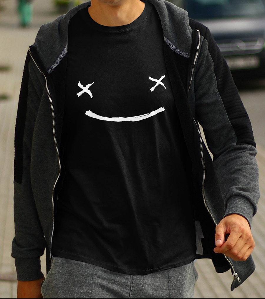 Dream Branding Merch 20 Million Celebration Smiley Face T-Shirt