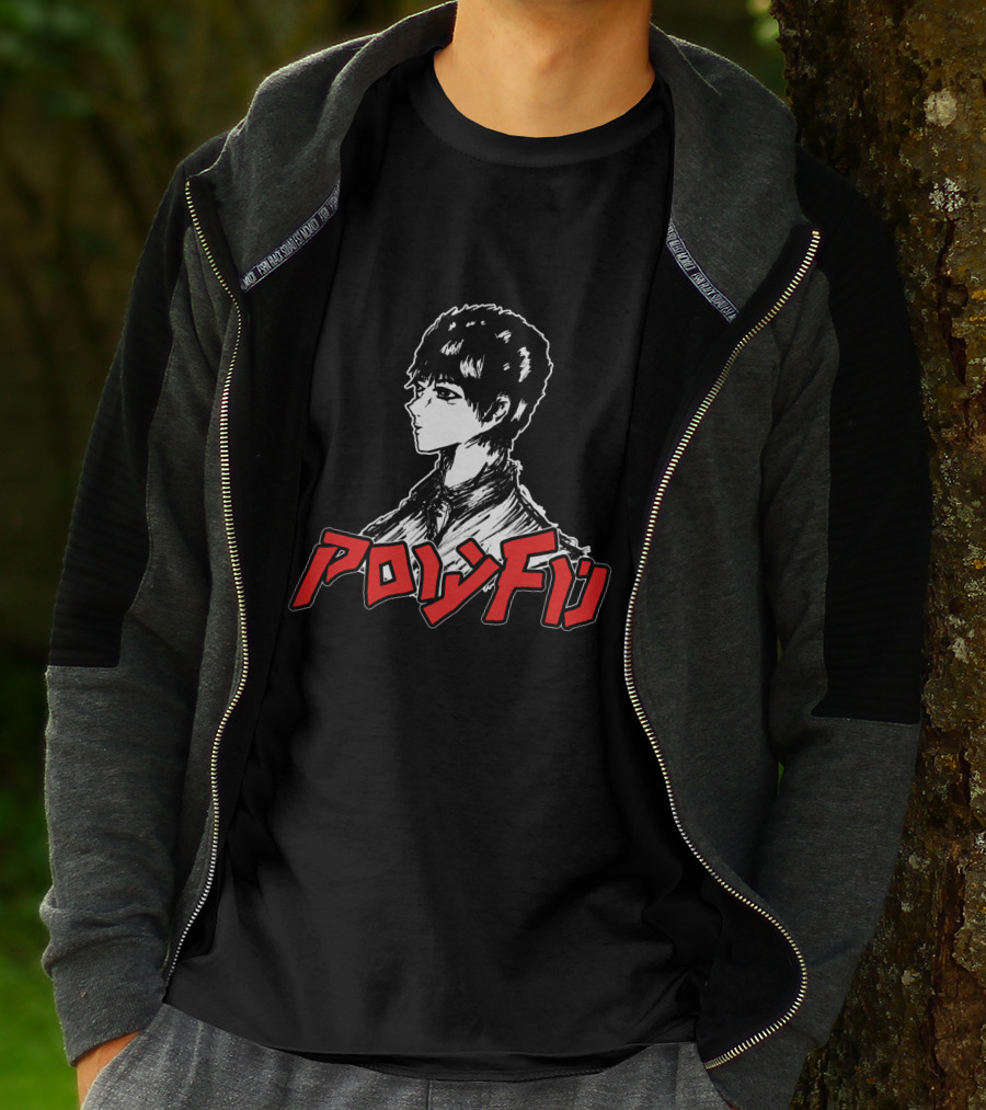 Powfu Anime Illustrated Profile Merch T-Shirt