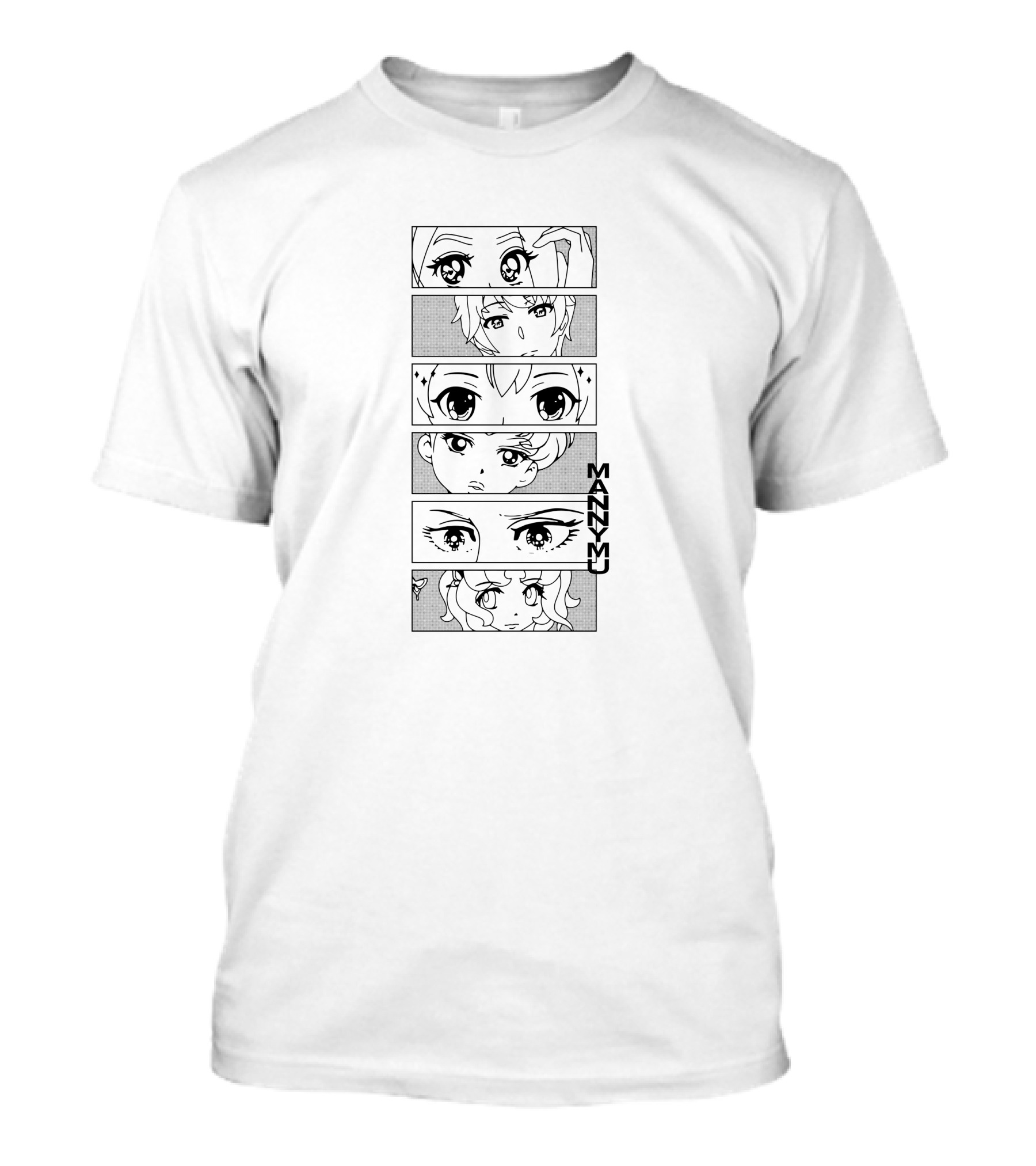 Manny Mu Anime Eyes Panel Series T-Shirt