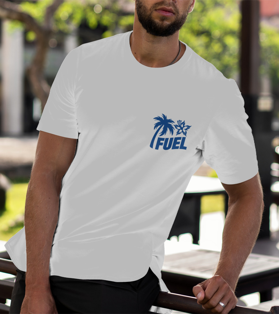 Dallas Fuel Hawaii Bound Palm Tree Logo Merch T-Shirt
