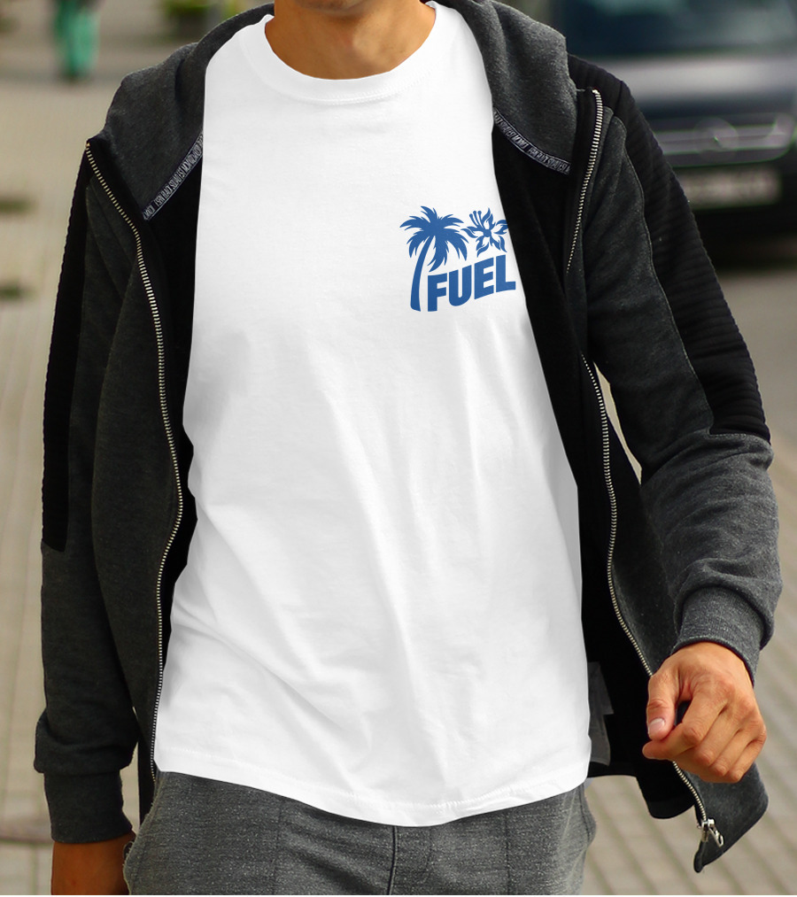 Dallas Fuel Hawaii Bound Palm Tree Logo Merch T-Shirt