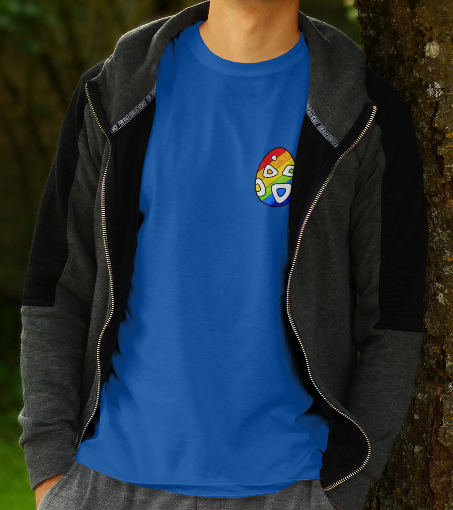 ZoeTwoDots Pride Rainbow Good Egg T-Shirt