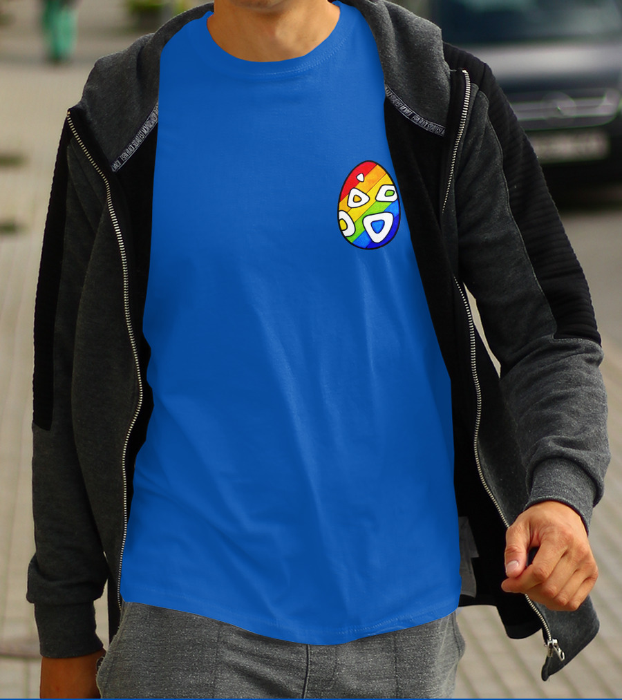 ZoeTwoDots Pride Rainbow Good Egg T-Shirt