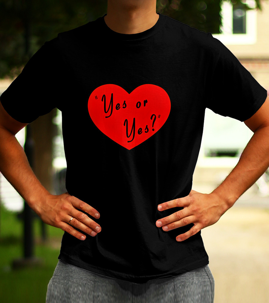 Tim Dillon Yes Or Yes Heart T-Shirt