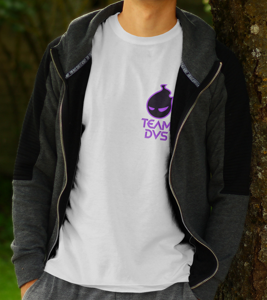 Team DVS Purple Flame Icon T-Shirt