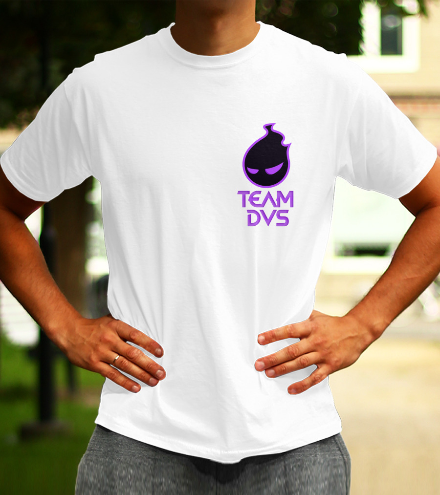 Team DVS Purple Flame Icon T-Shirt