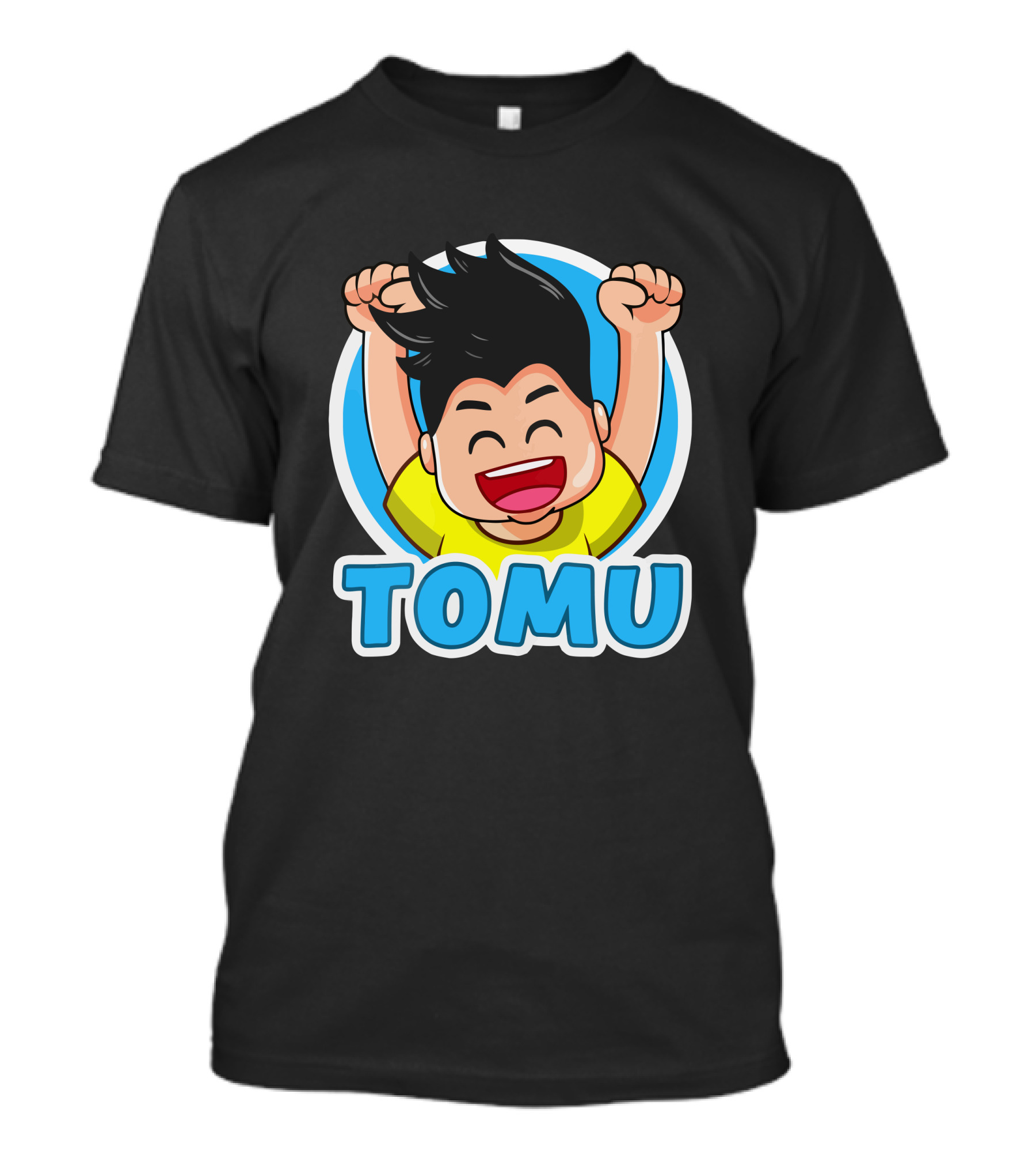 Tomu And Yumi Merch Tomu Excited Character Animation T-Shirt