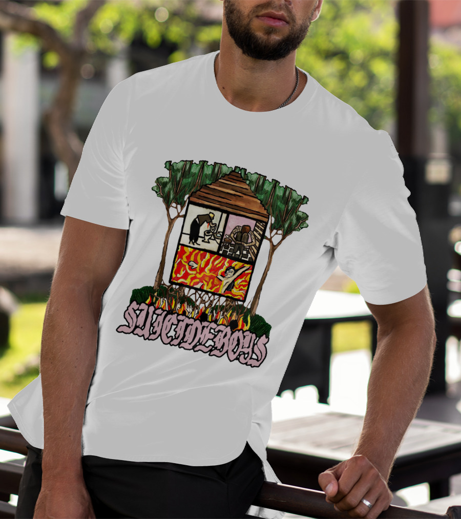 Suicideboys Fire And House Scene T-Shirt