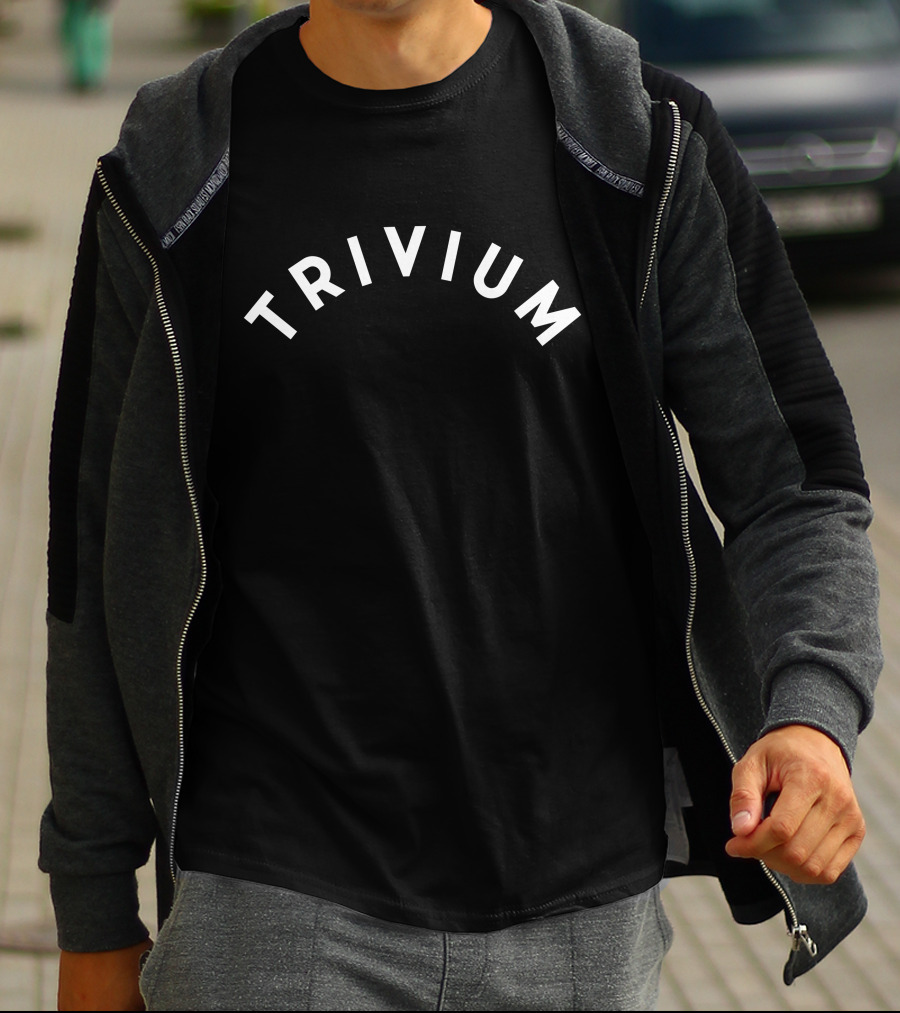 Trivium Music Band Logo Arch Design TriviumOfficial T-Shirt