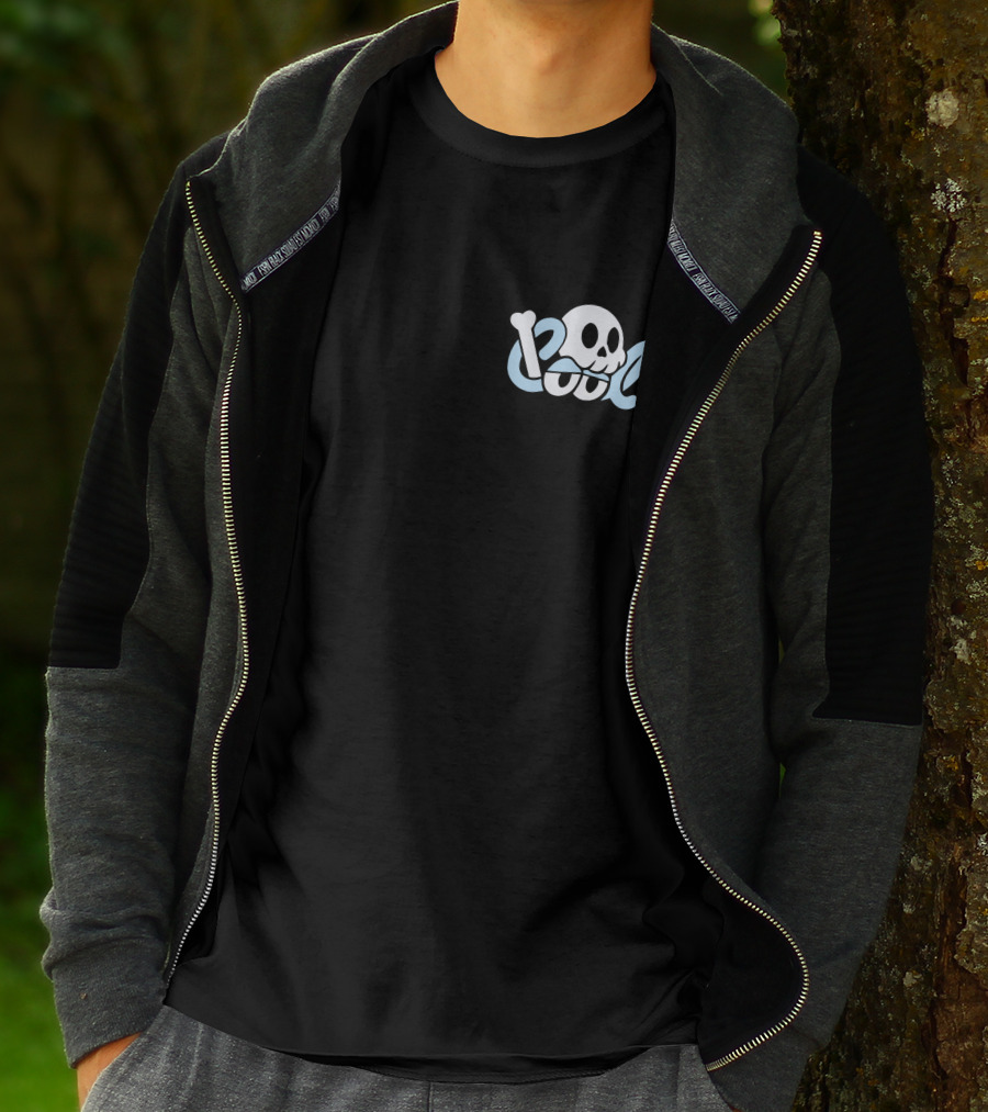 The Bone Cool Cool Skull With Bone T-Shirt