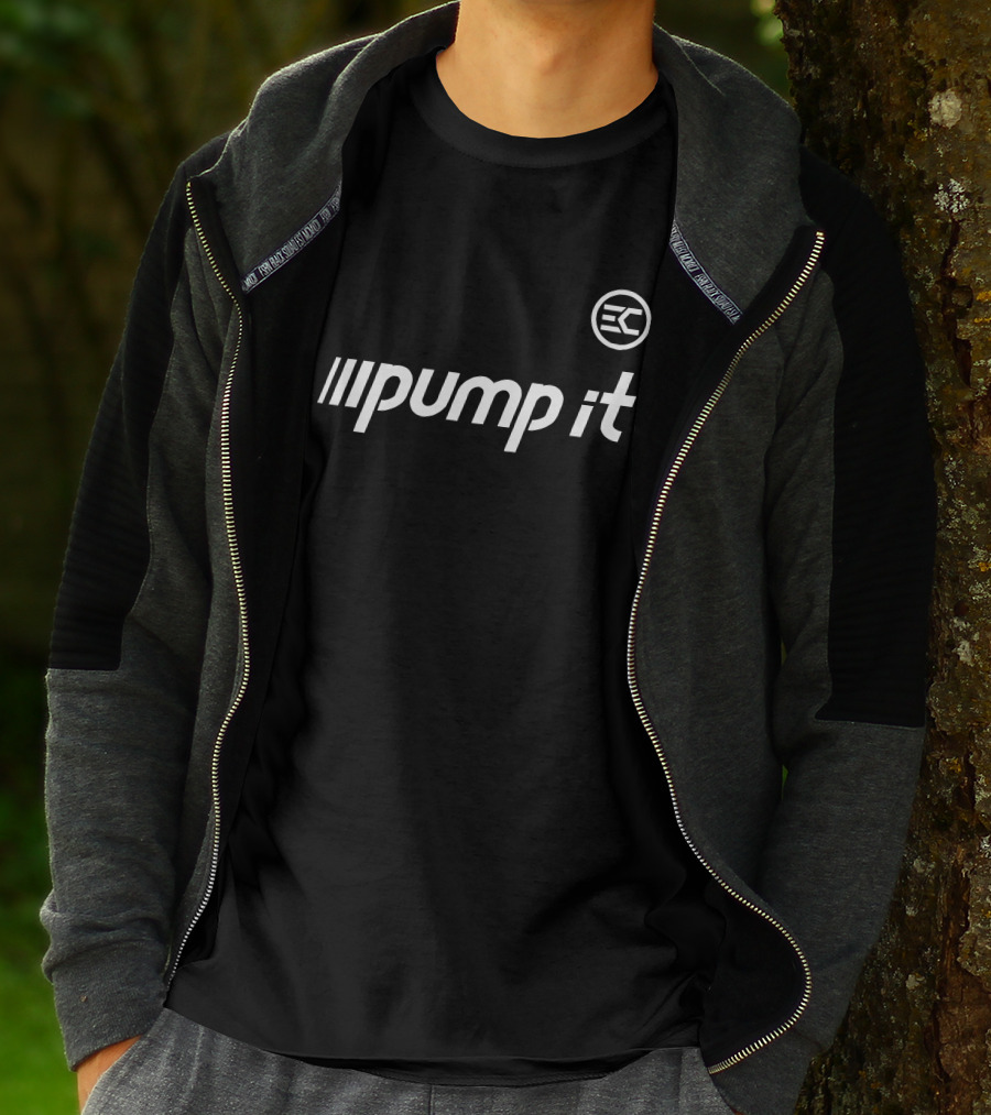 Pump It EC Logo Emblem T-Shirt