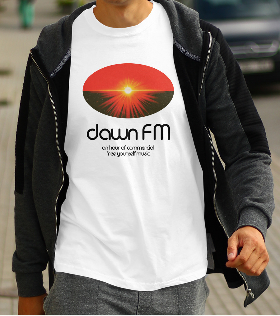 Dawn FM Merch An Hour Of Commercial Free Yourself Music The Weeknd Shop T-Shirt
