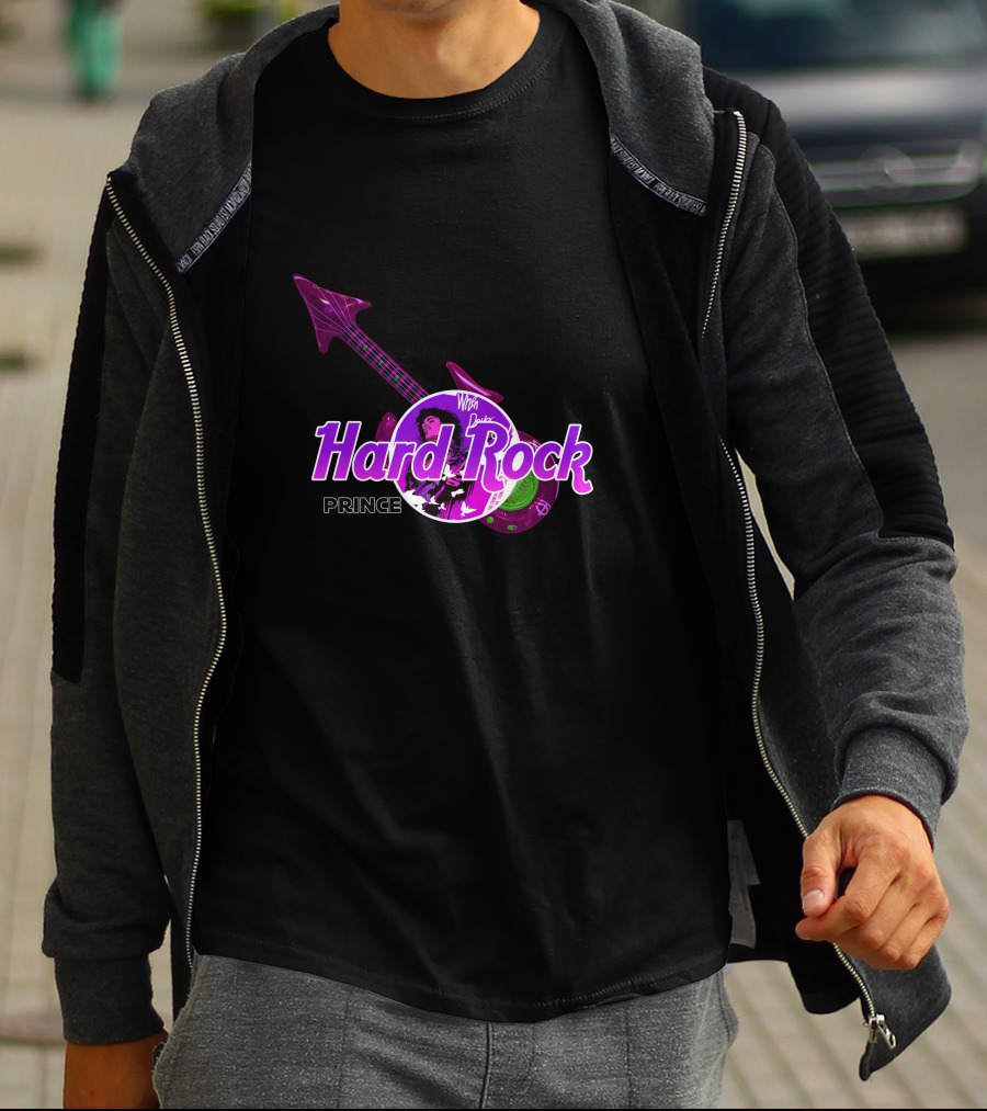 Prince Hard Rock Guitar T-Shirt