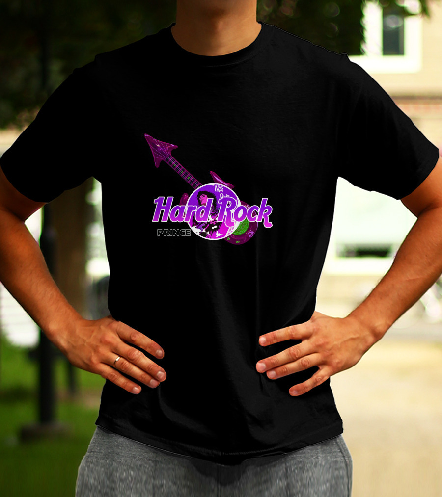 Prince Hard Rock Guitar T-Shirt