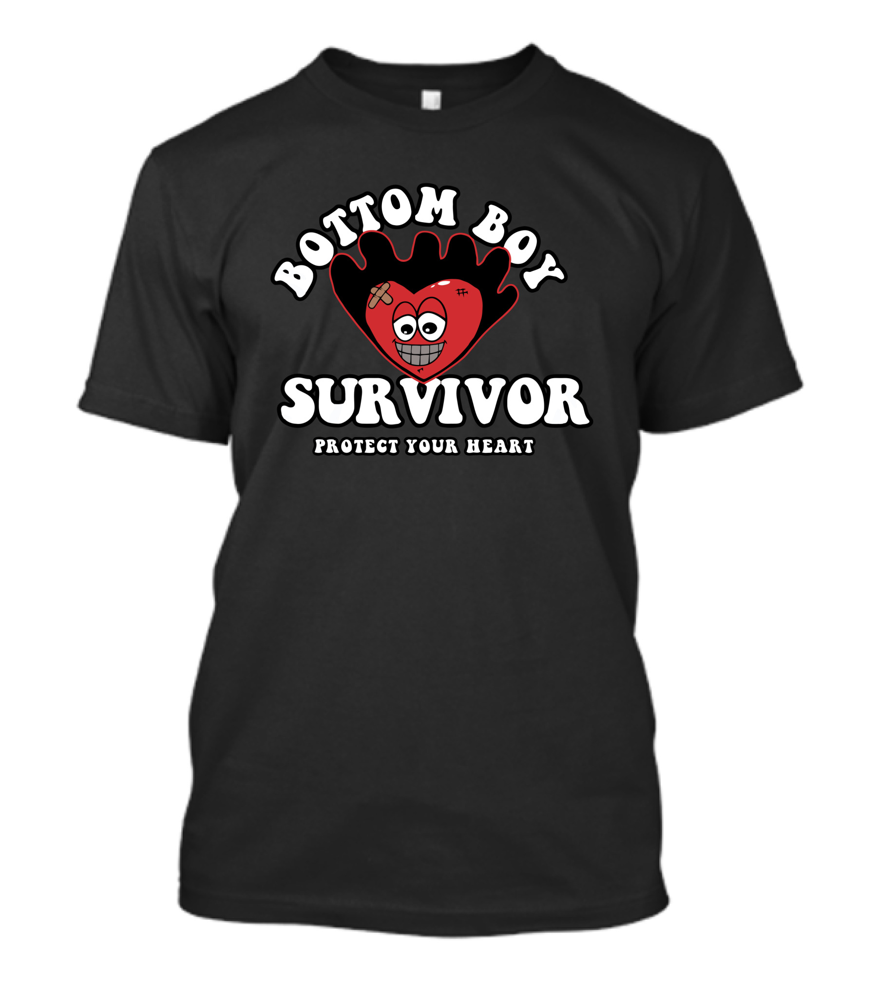 Bottom Boy Survivor Protect Your Heart T-Shirt