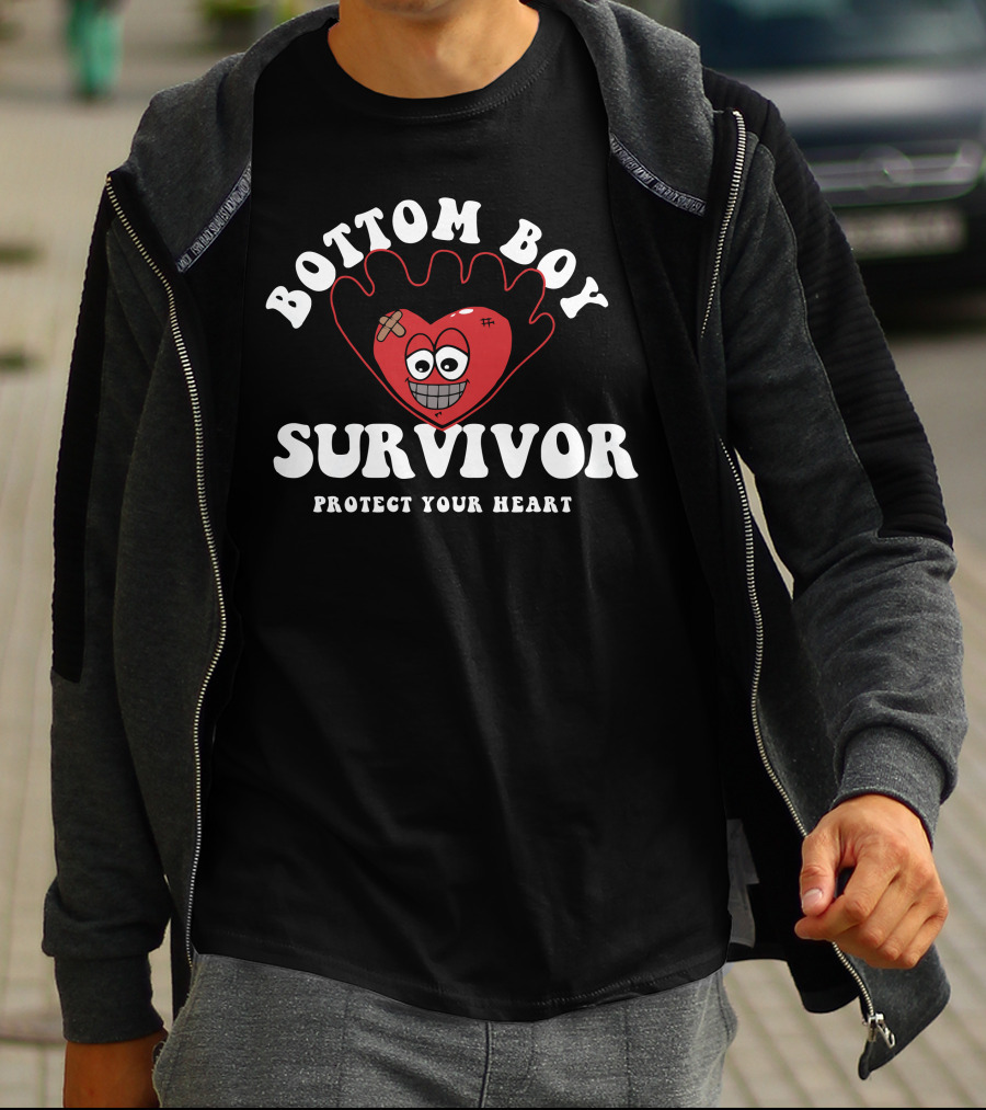 Bottom Boy Survivor Protect Your Heart T-Shirt