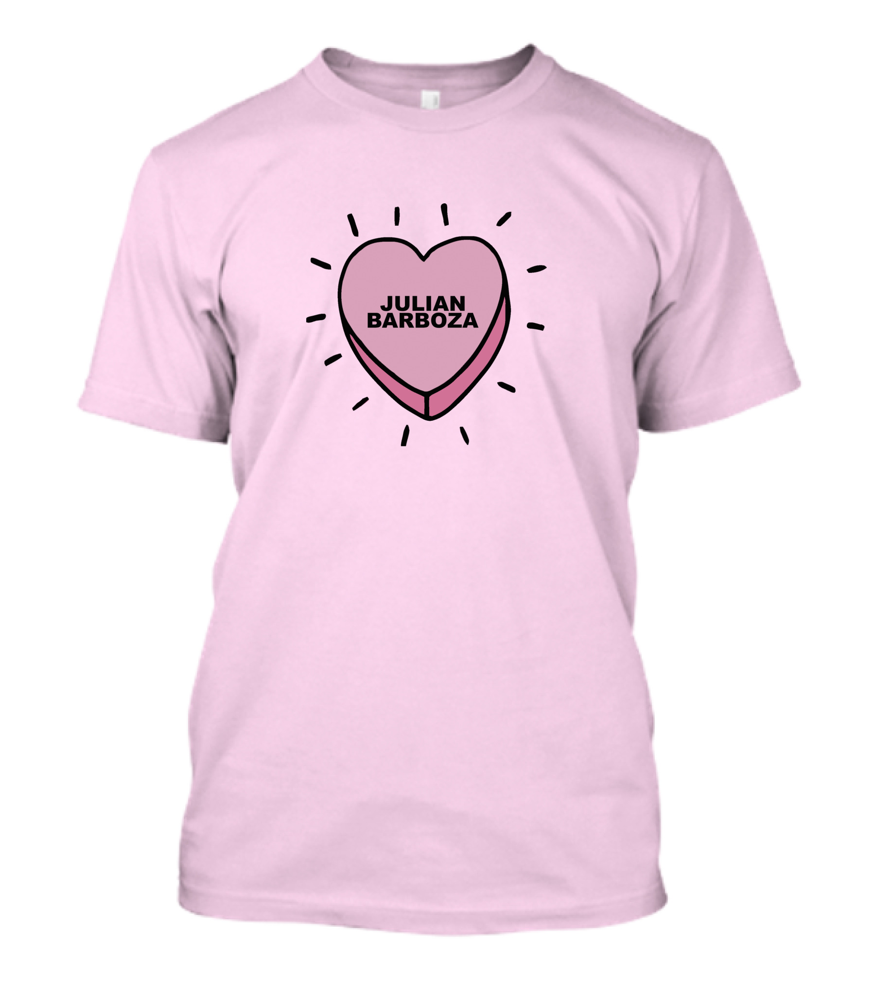 JULIAN BARBOZA HEART T-Shirt