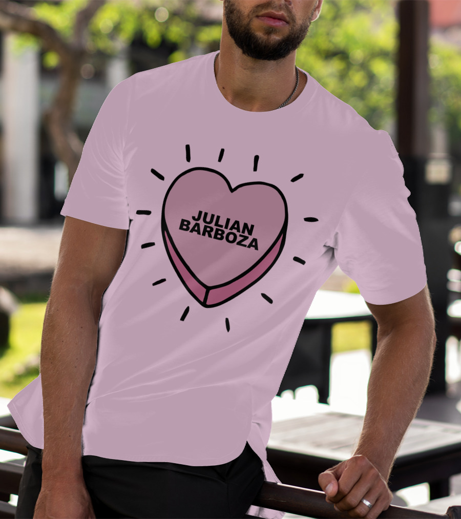 JULIAN BARBOZA HEART T-Shirt