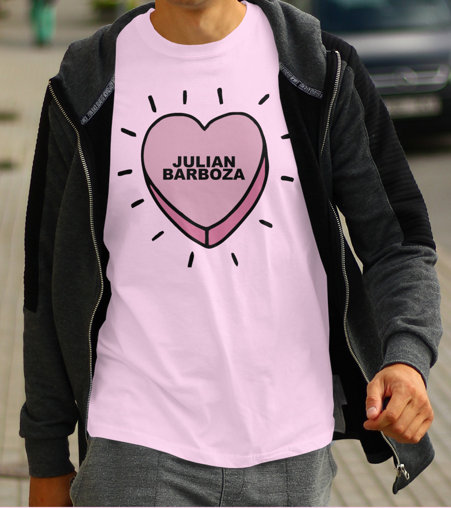 JULIAN BARBOZA HEART T-Shirt