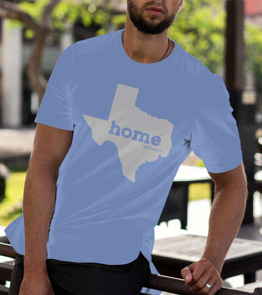 Home Shark Tank Texas State Silhouette The Home T T-Shirt