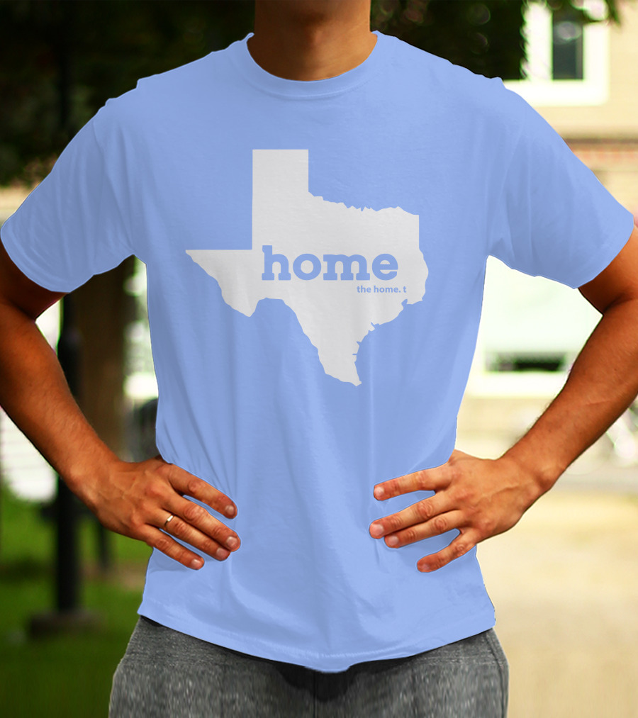 Home Shark Tank Texas State Silhouette The Home T T-Shirt