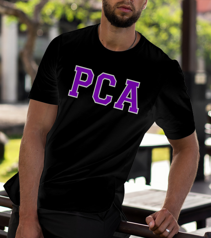 PCA Purple Varsity Letters T-Shirt