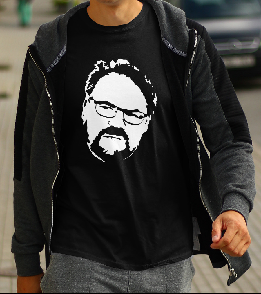 Tony Schiavone Black And White Face WWE AEW Commentator T-Shirt