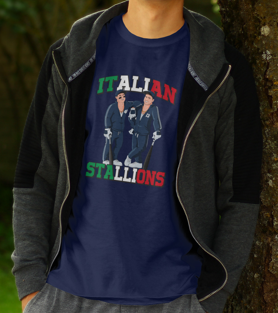 Italian Stallions 45 13 Short Porch T-Shirt