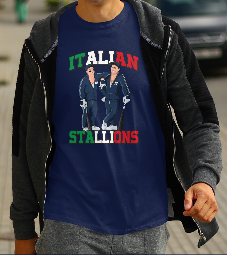 Italian Stallions 45 13 Short Porch T-Shirt